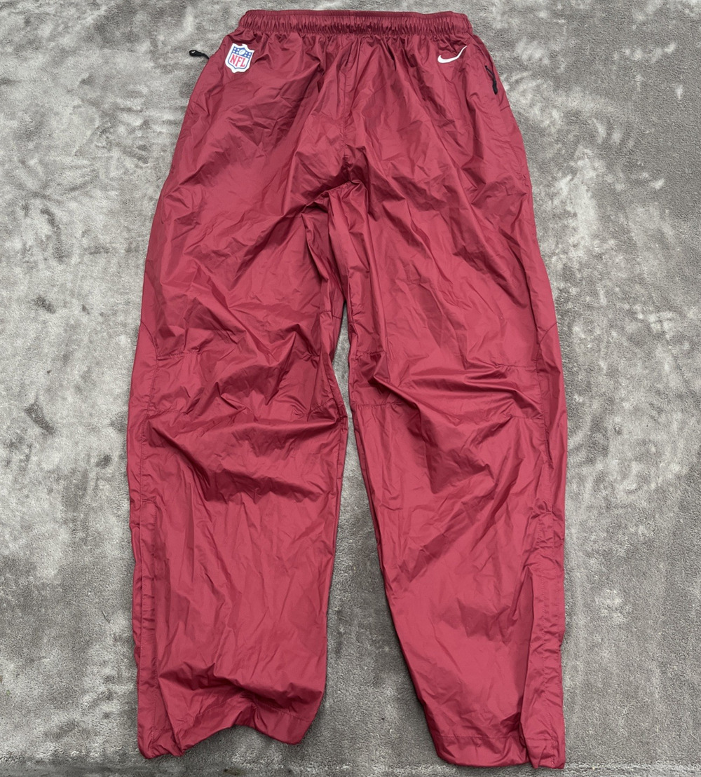 Nike NFL Replay Official Team Issue Storm-FIT 5 Sideline Pants Mens L Maroon USA